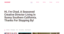 Desktop Screenshot of chadbishop.com